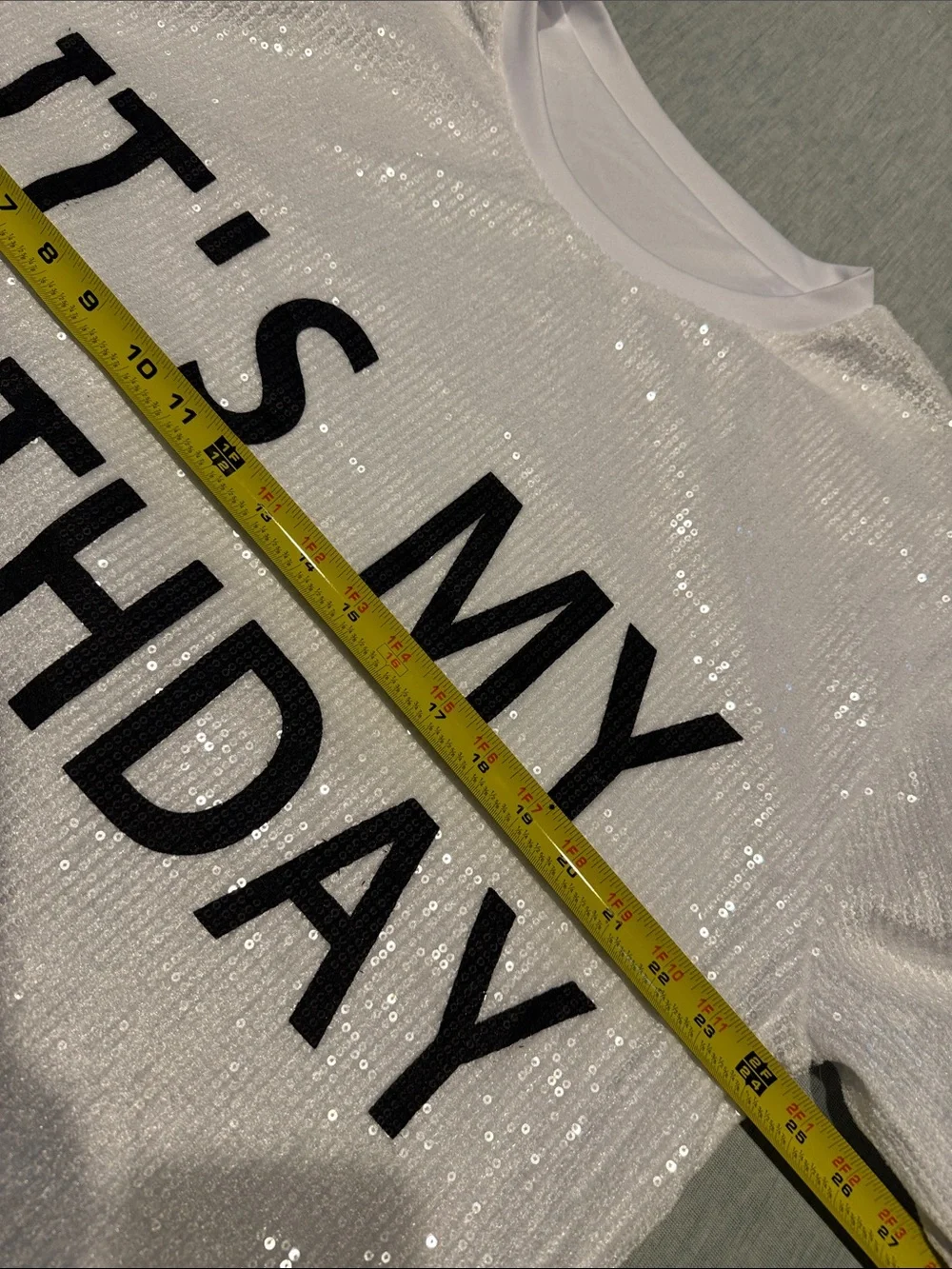 🆕 White Sequin 